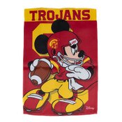 USC Trojans SC Trojans Mickey Mouse Football Garden Flag
